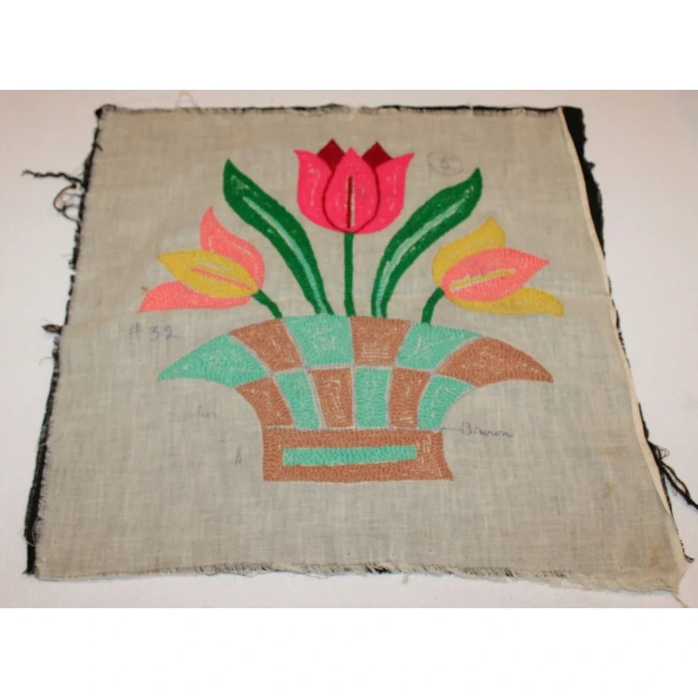 Handmade set needlework